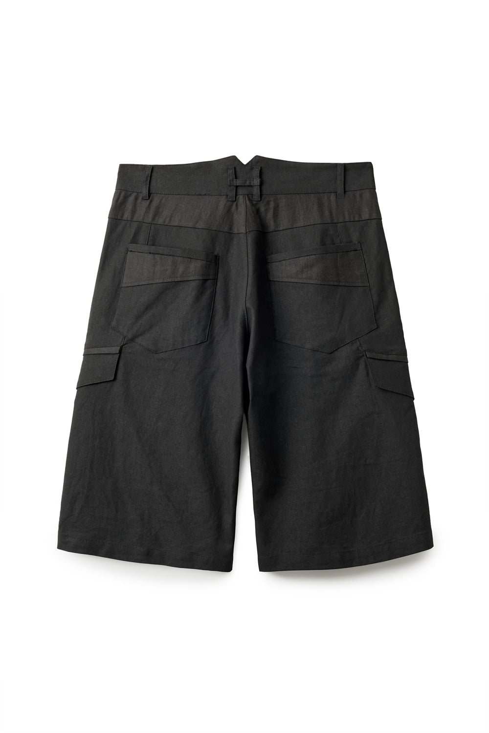 Hatchingroom - Flap Shorts (Black) product image 2 | TRAB K-Fashion Australia