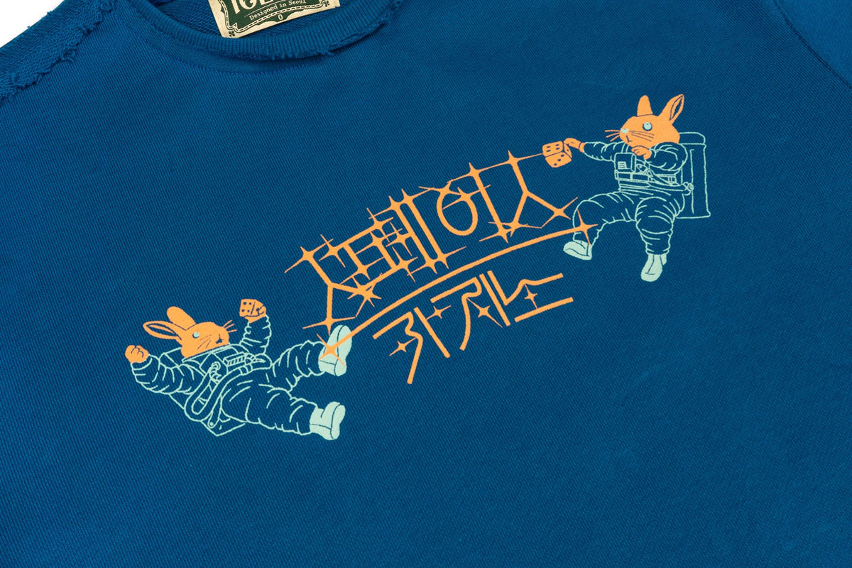 Ioedle - Space Casino T-Shirt (Blue) product image 5 | TRAB K-Fashion Australia