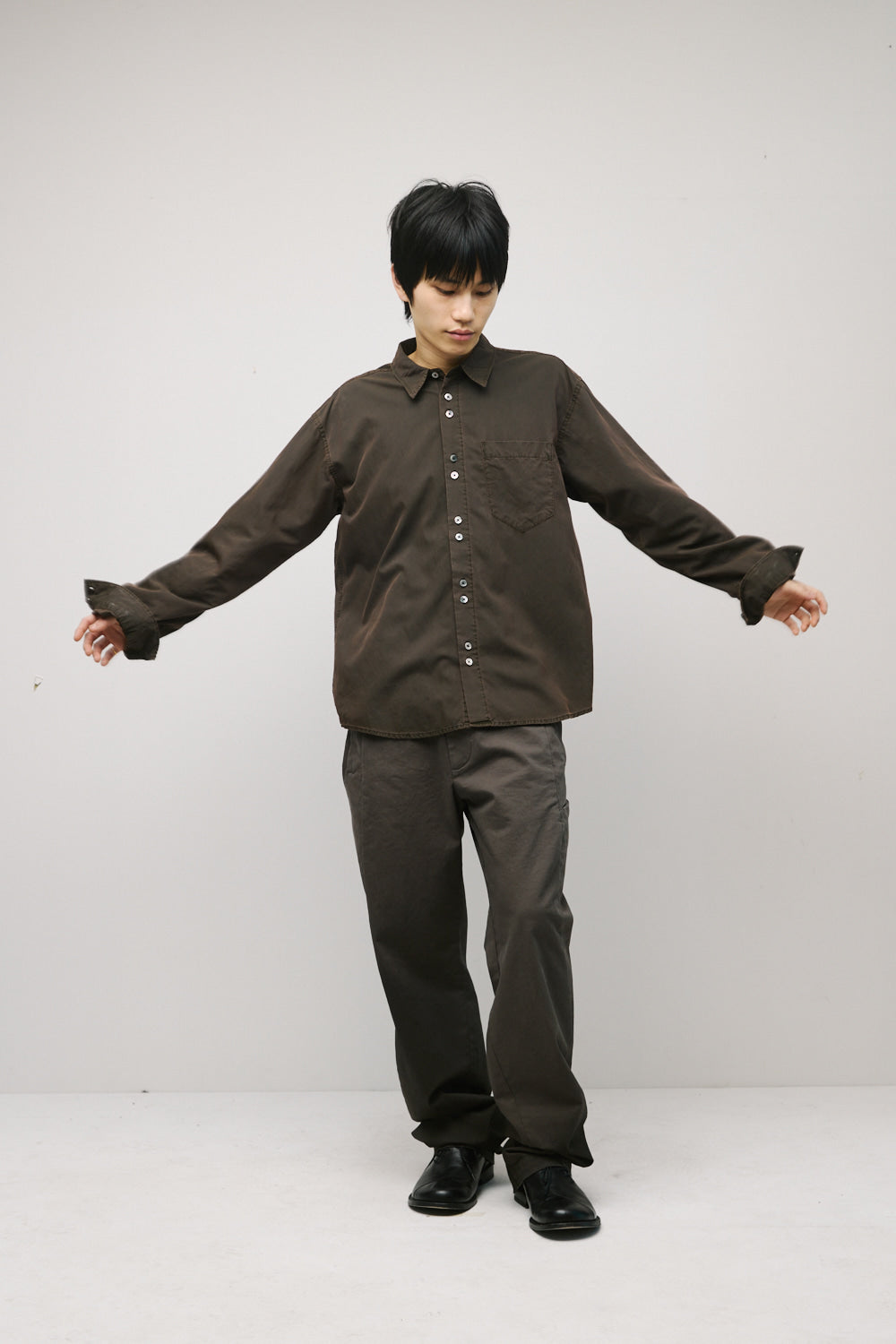 Hatchingroom - Rana Shirt (Bleached Khaki) product image 7 | TRAB K-Fashion Australia