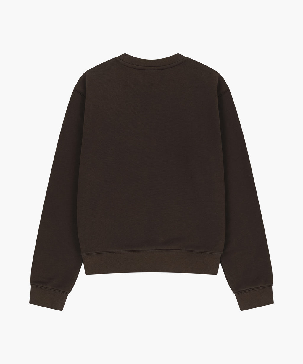 Marithe & Francois Girbaud - Small Classic Logo Sweatshirt (Brown) product image 6 | TRAB K-Fashion Australia