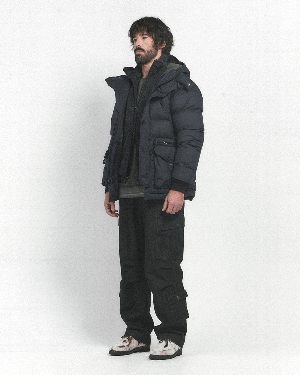 Eastlogue - 8p Battlefield Pants (Black Denim) product image 4 | TRAB K-Fashion Australia