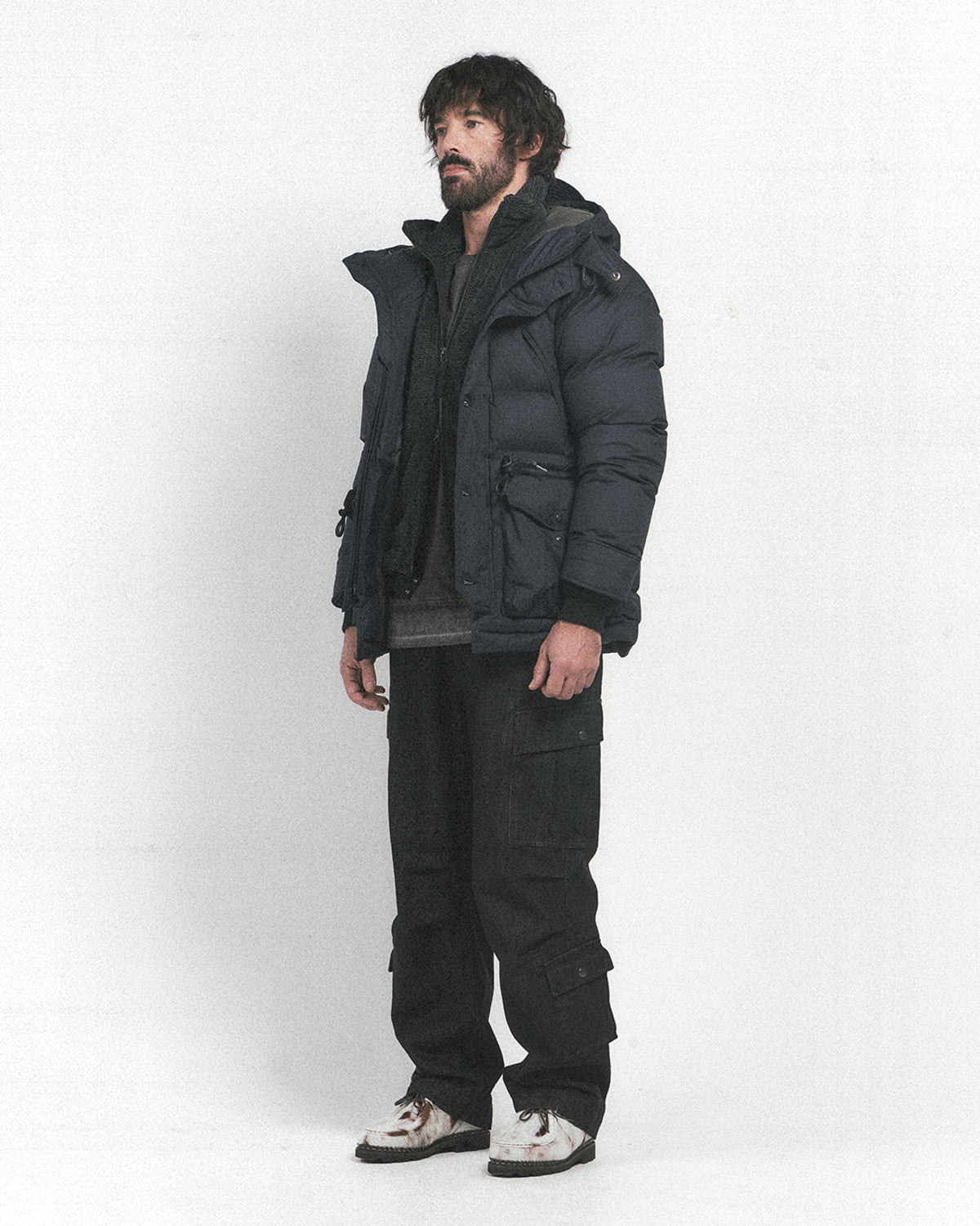 Eastlogue - 8p Battlefield Pants (Black Denim) product image 4 | TRAB K-Fashion Australia