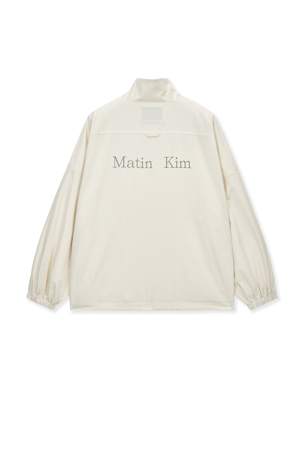 Matin Kim - Back Logo High Neck Jumper (Cream) product image 3 | TRAB K-Fashion Australia