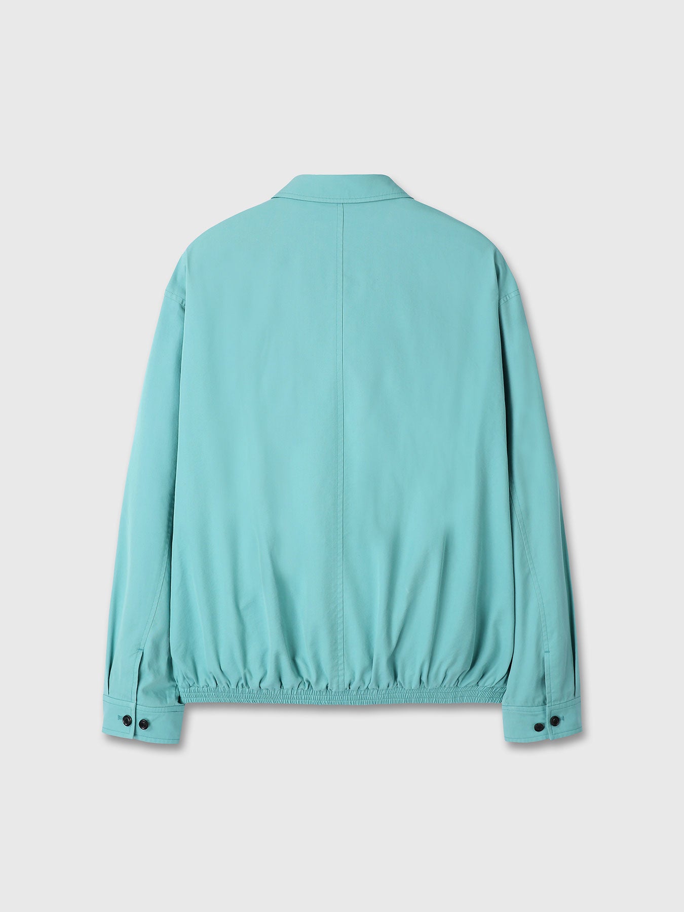 Tonywack - Washed Cotton Lyocell Blouson Jacket (Turquoise) product image 11 | TRAB K-Fashion Australia