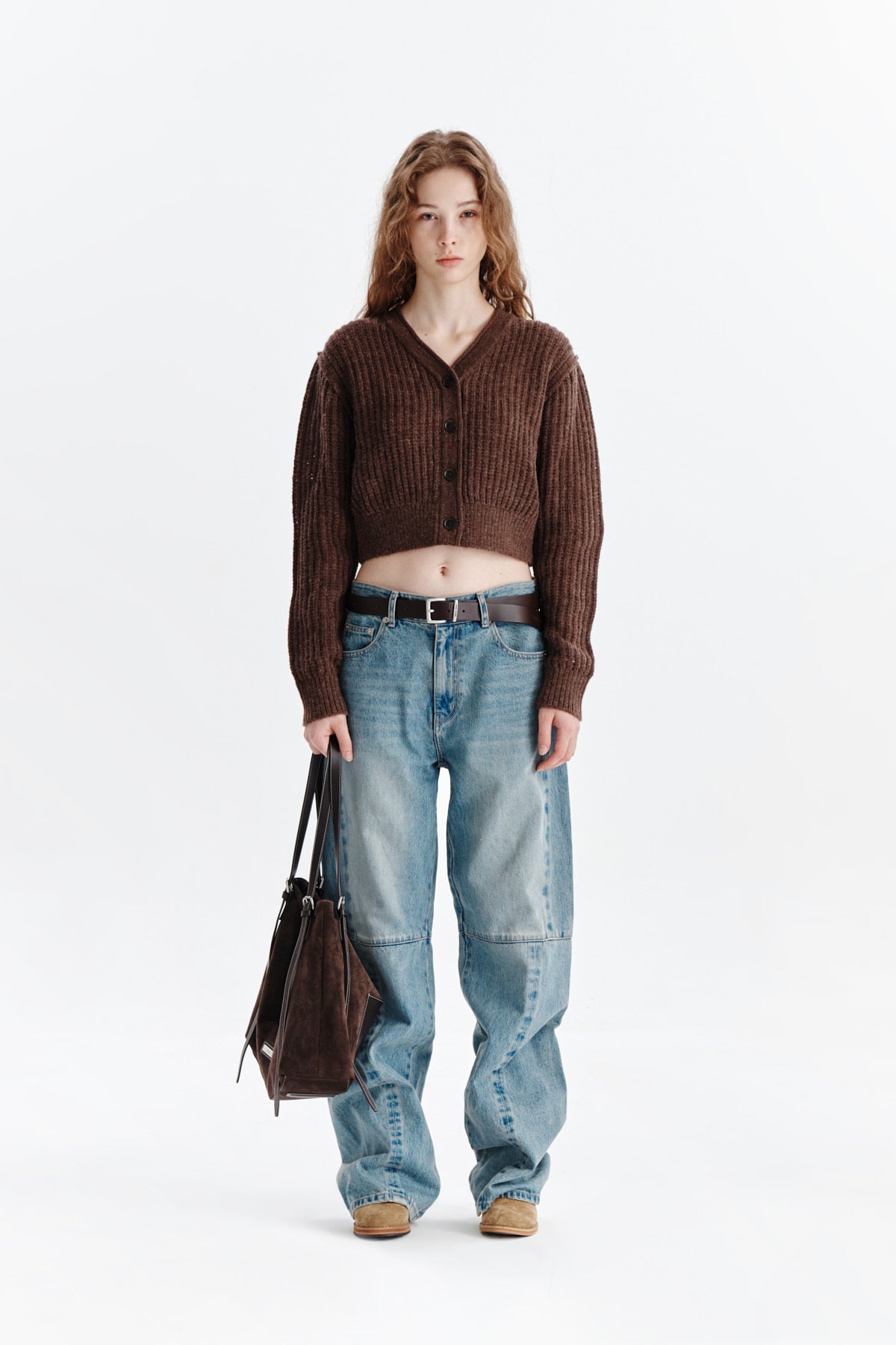 Matin Kim - Side Washed Denim Pants (Blue) product image 5 | TRAB K-Fashion Australia