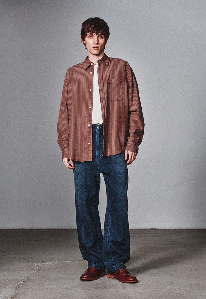 Art if acts - Traditional Fabric Dyed Helix Pants (Indigo) product image 1 | TRAB K-Fashion Australia