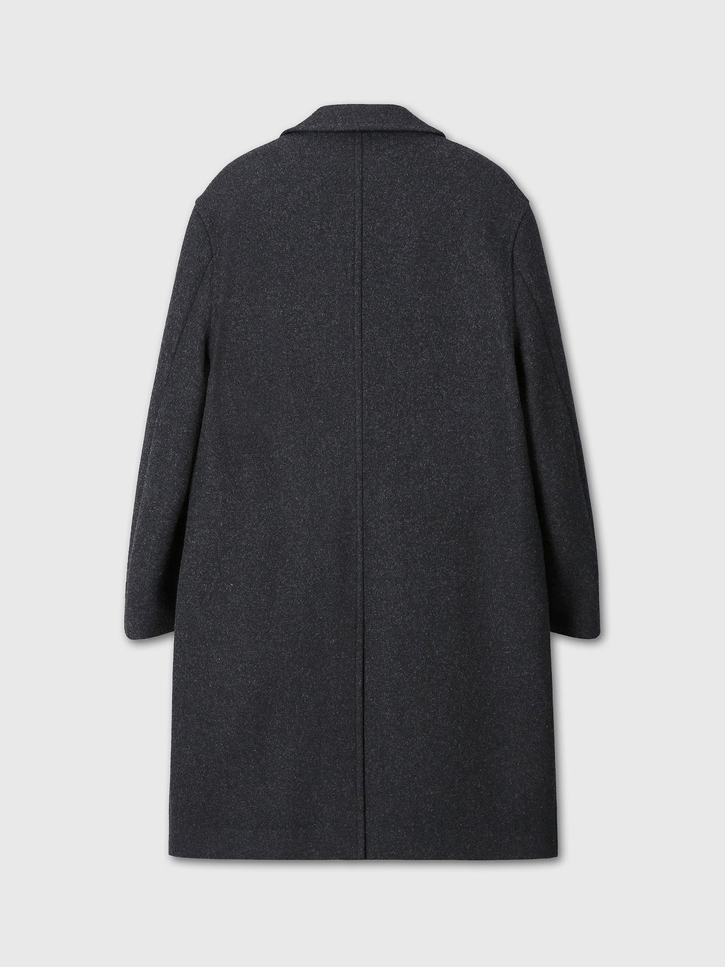 Tonywack - Felted Wool Tailored Coat (Charcoal) product image 8 | TRAB K-Fashion Australia