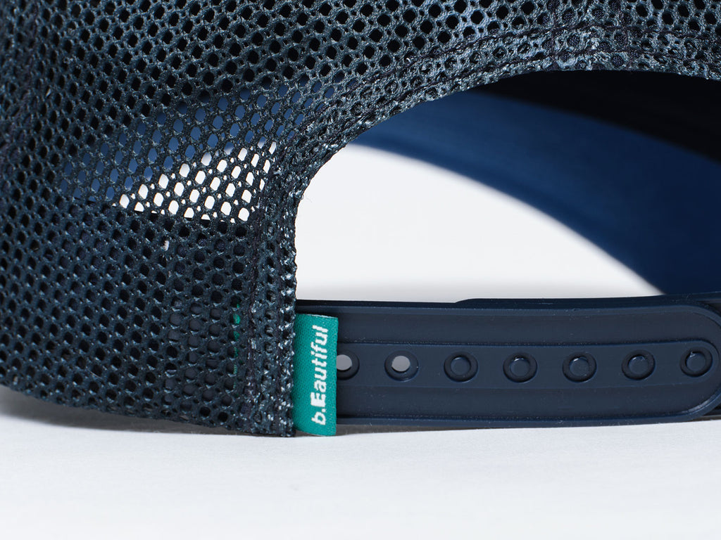 San San Gear - San San X B.E Trucker Cap (Navy) product image 5 | TRAB K-Fashion Australia