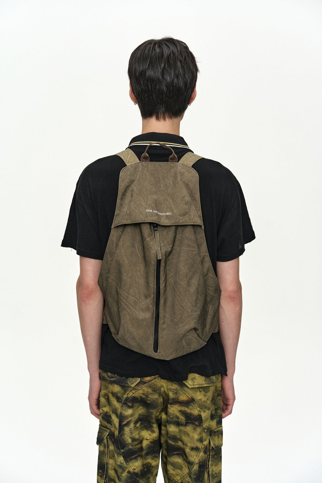 Andersson Bell - Tie-Dyed Vest Backpack (Moss Khaki) product image 9 | TRAB K-Fashion Australia