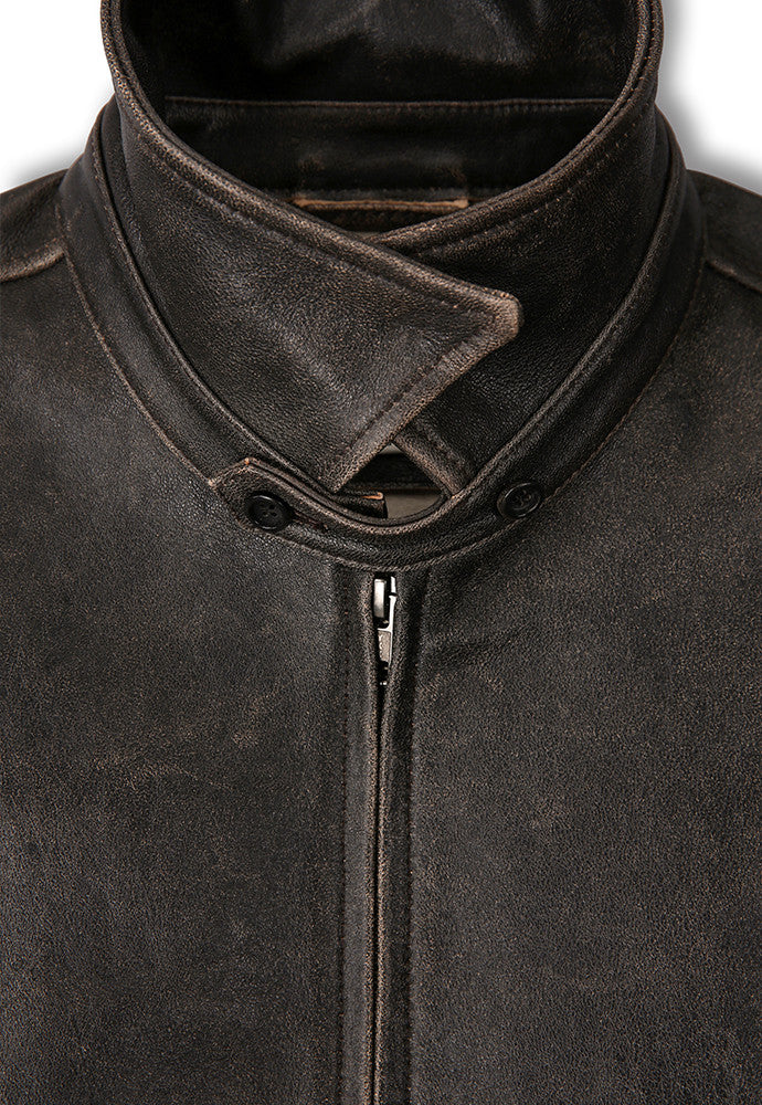 Art if acts - Vintage Leather Swing Jacket (Vintage Wood) product image 8 | TRAB K-Fashion Australia