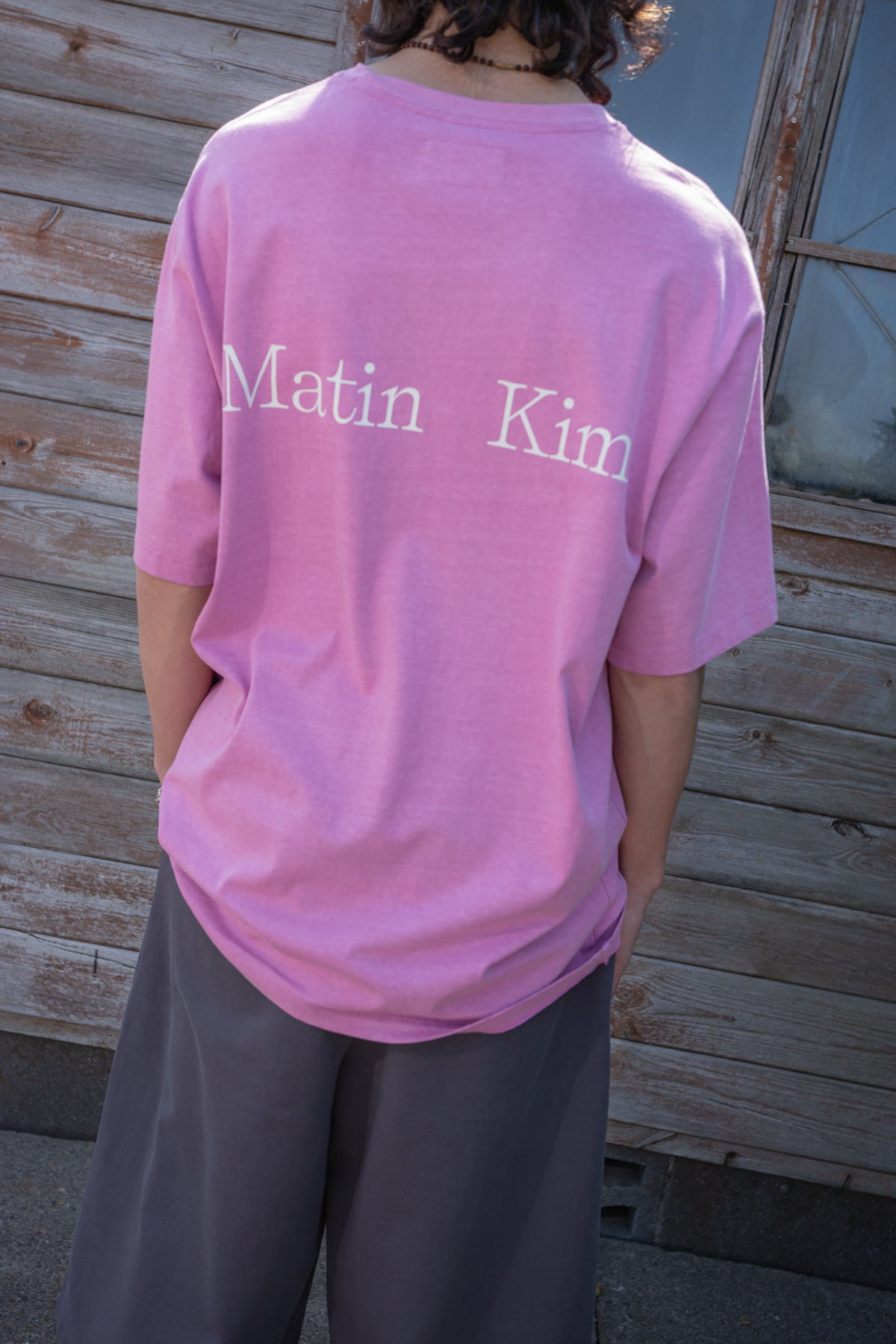 Matin Kim - Banding Bermuda Sweatpants (Charcoal) product image 9 | TRAB K-Fashion Australia