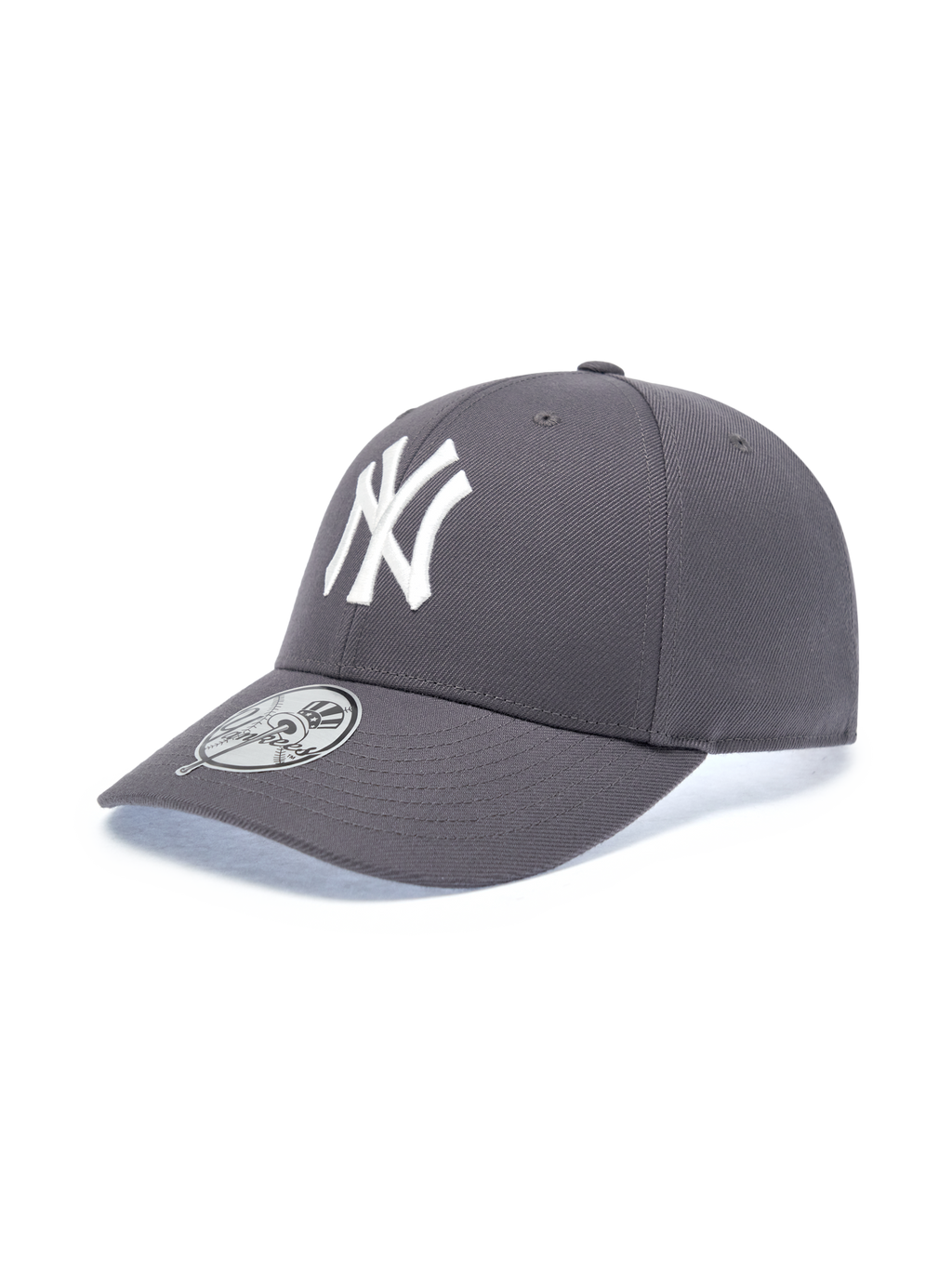MLB Korea - MLB Signature Patch Structure Ball Cap New York Yankees (Dark Gray) product image 5 | TRAB K-Fashion Australia