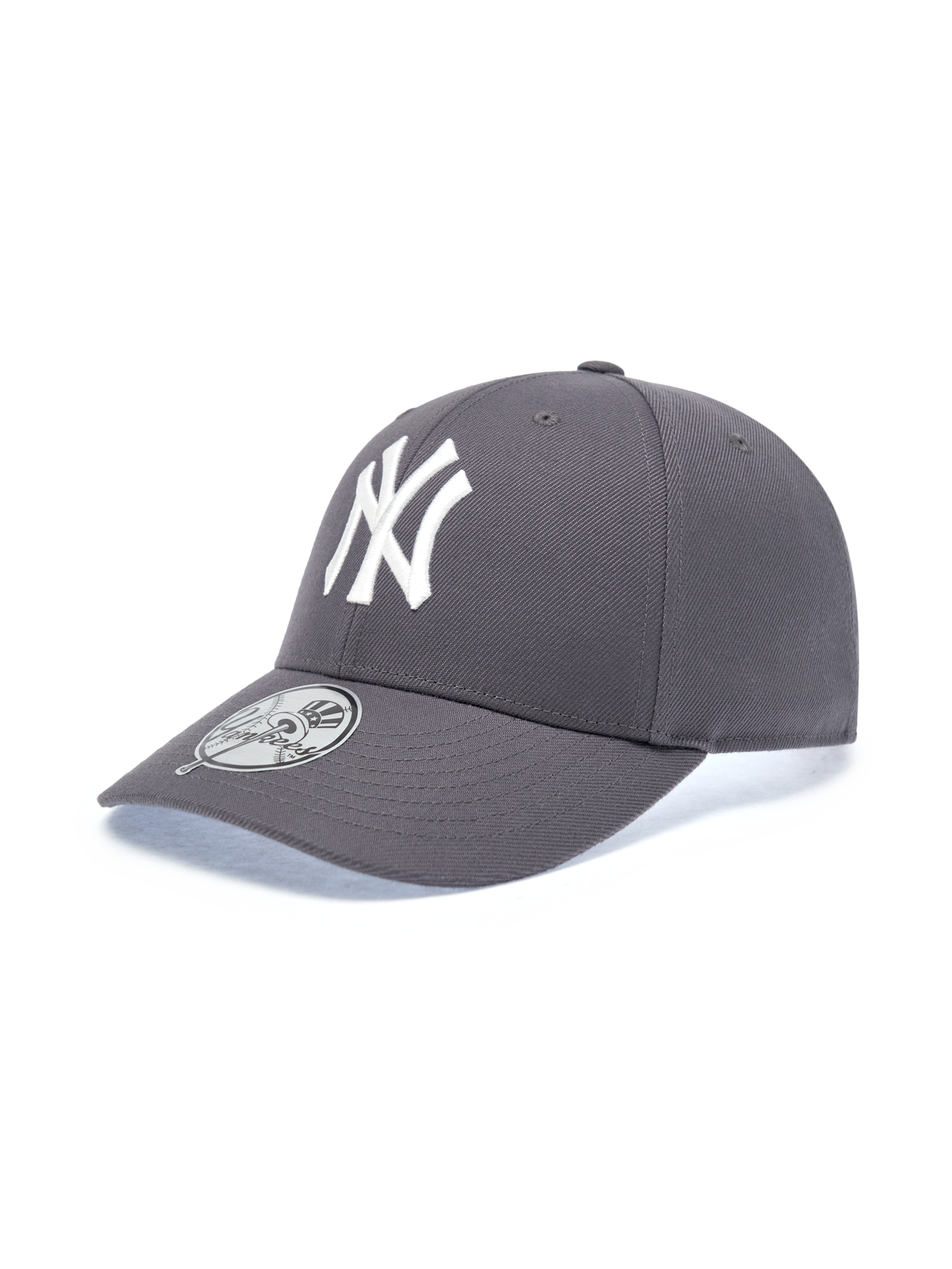 MLB Korea - MLB Signature Patch Structure Ball Cap New York Yankees (Dark Gray) product image 5 | TRAB K-Fashion Australia