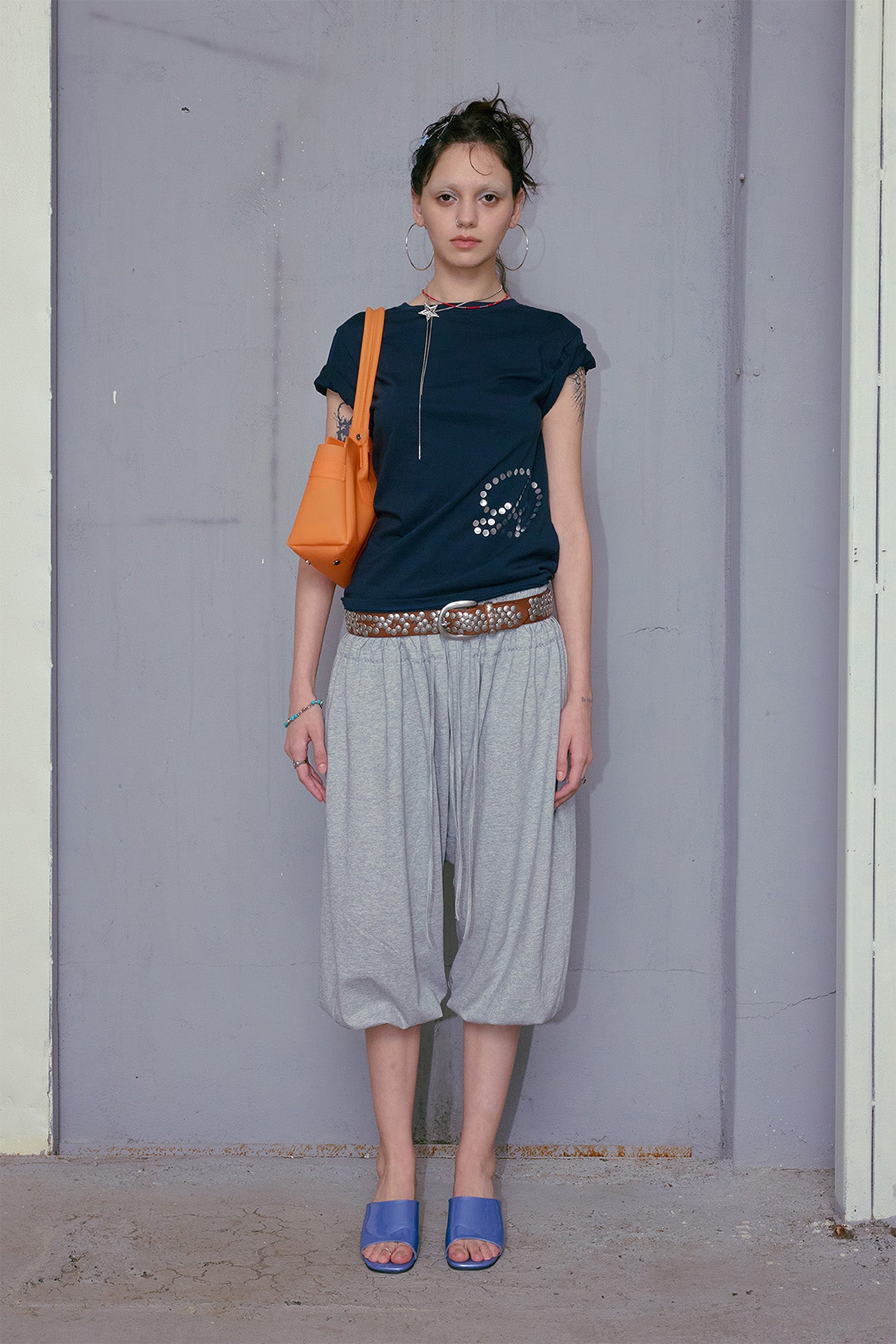 Deinet - Dot D Logo T-Shirt (Navy) product image 1 | TRAB K-Fashion Australia