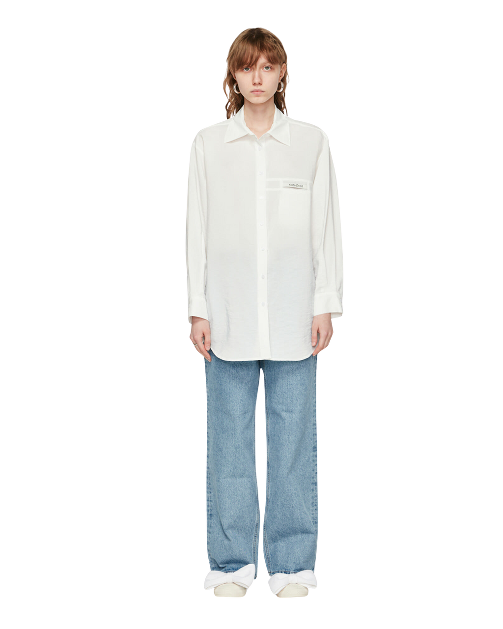 Kimhe Kim - Kimhekim Label Shirt (White) product image 6 | TRAB K-Fashion Australia