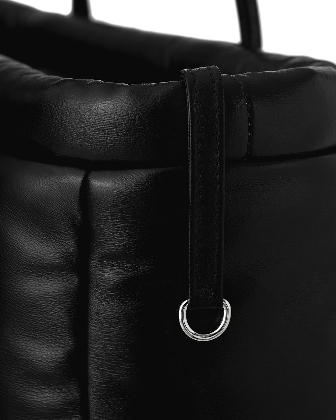 Stand Oil - Bubble Bag (Leathery Black) product image 4 | TRAB K-Fashion Australia