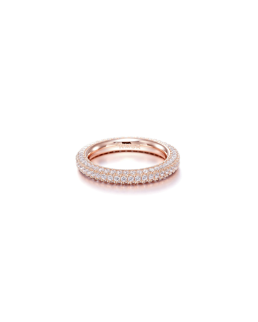 Numbering - Pave Doughnut Ring / Slim #3415 product image 11 | TRAB K-Fashion Australia