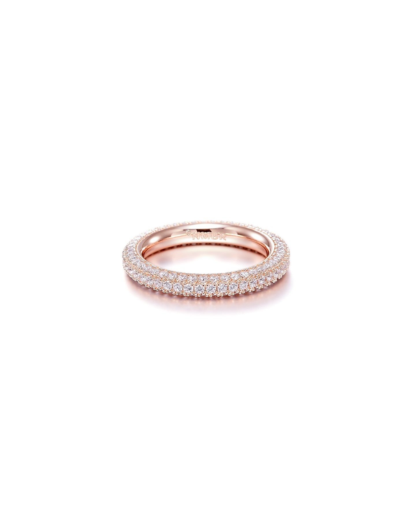 Numbering - Pave Doughnut Ring / Slim #3415 product image 11 | TRAB K-Fashion Australia