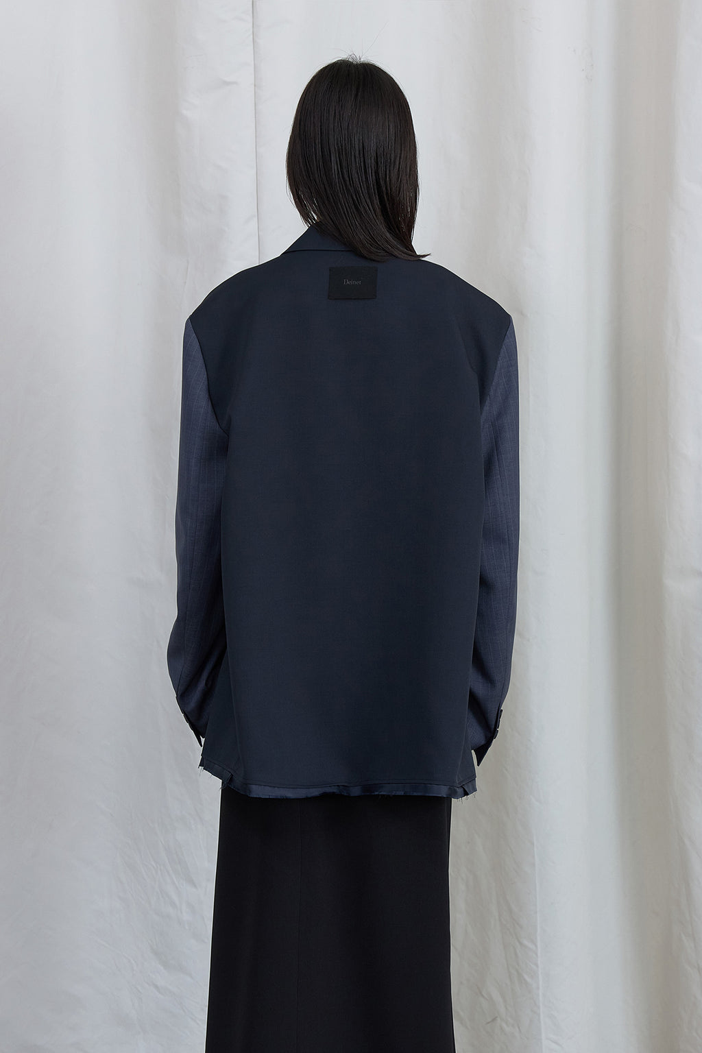 Deinet - Lowcut Blazer (Dark Navy) product image 9 | TRAB K-Fashion Australia