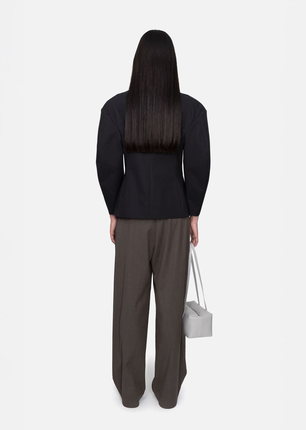 Amomento - Wide Tuck Pants (Brown) product image 4 | TRAB K-Fashion Australia