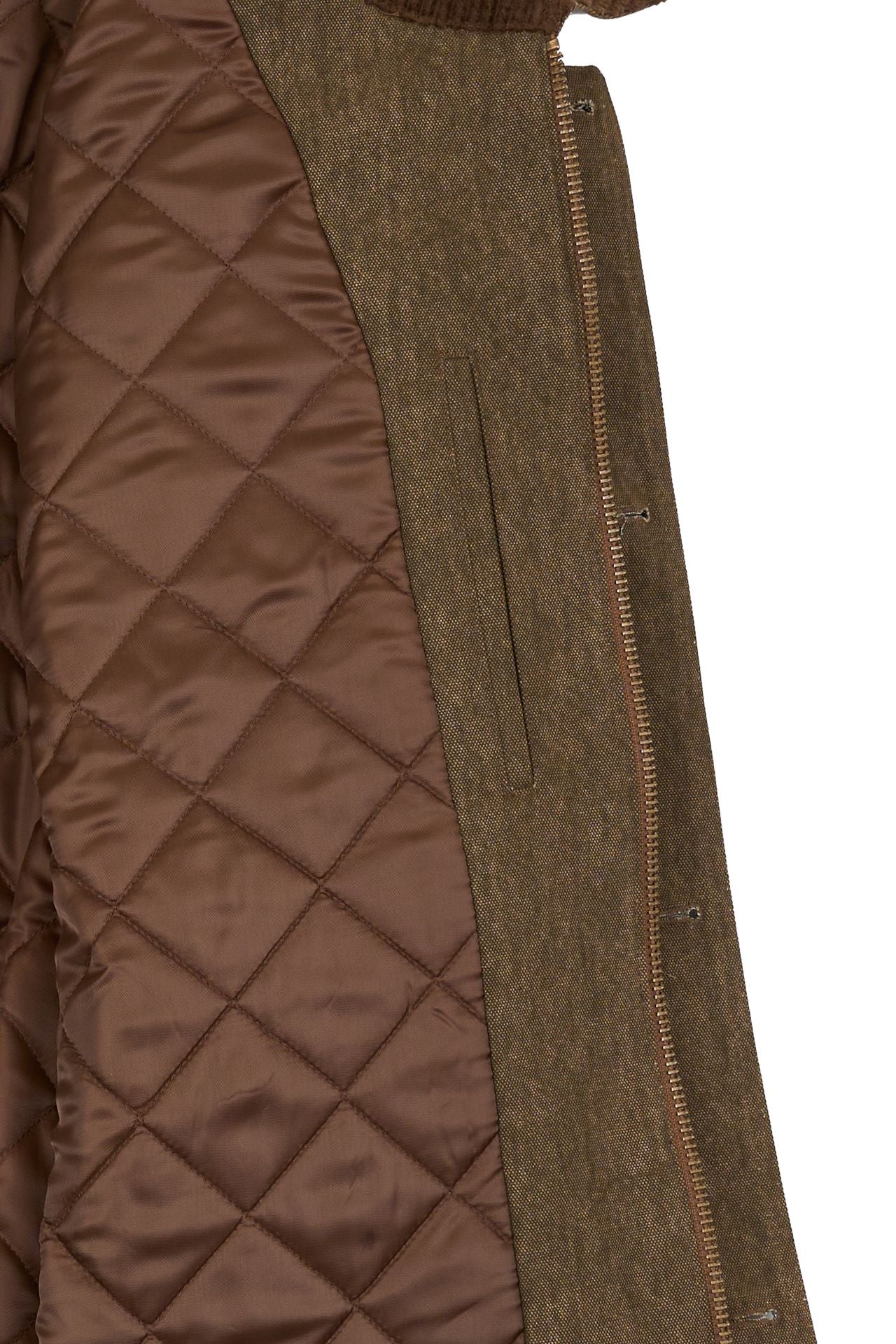 Ioedle - Headlight Quilted Heavy Jacket (Brown) product image 6 | TRAB K-Fashion Australia