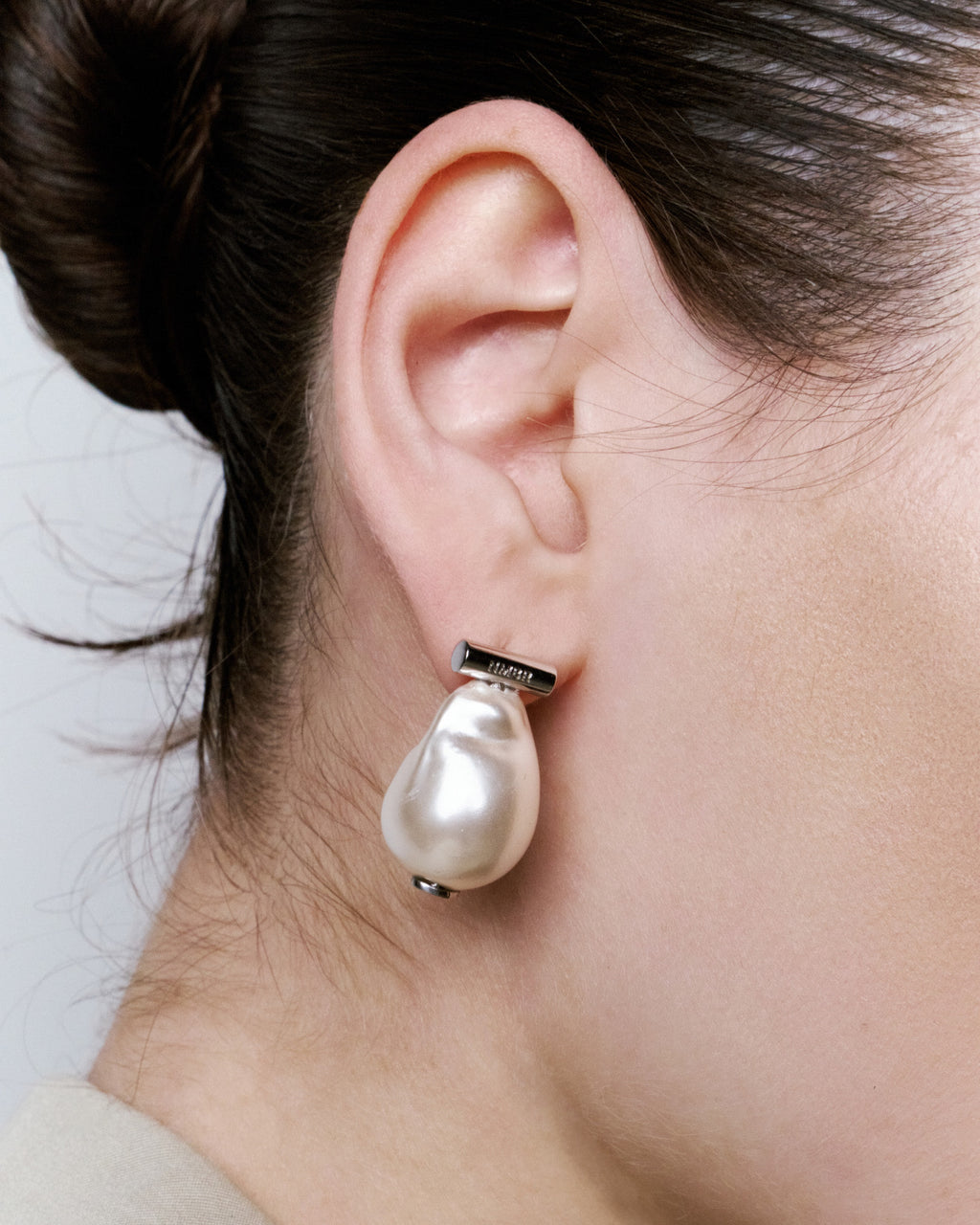 Numbering - Baroque Pearl Statement Earrings #6130 product image 1 | TRAB K-Fashion Australia