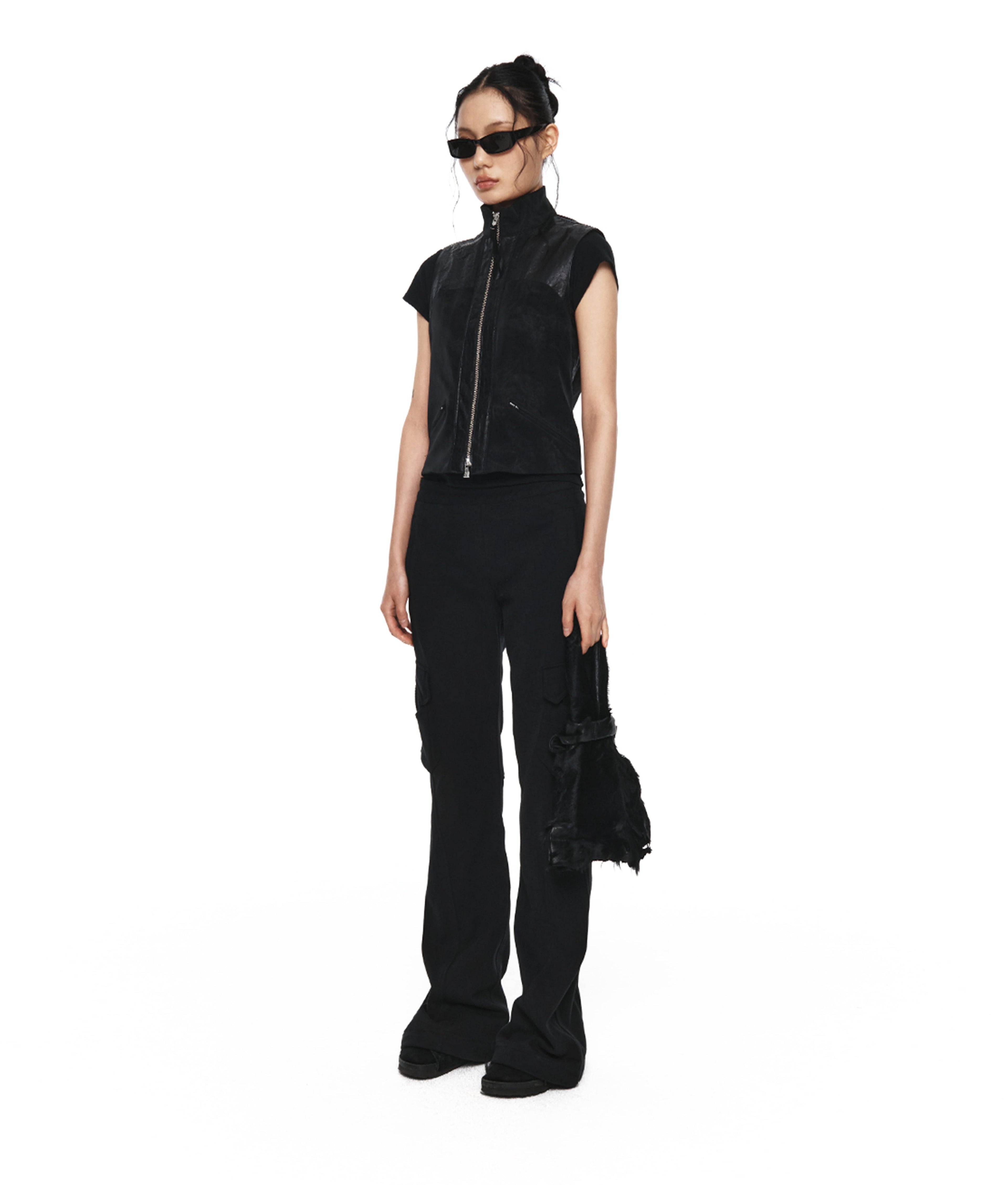 XLIM - Ep.8 Women 01 Vest (Black) product image 2 | TRAB K-Fashion Australia
