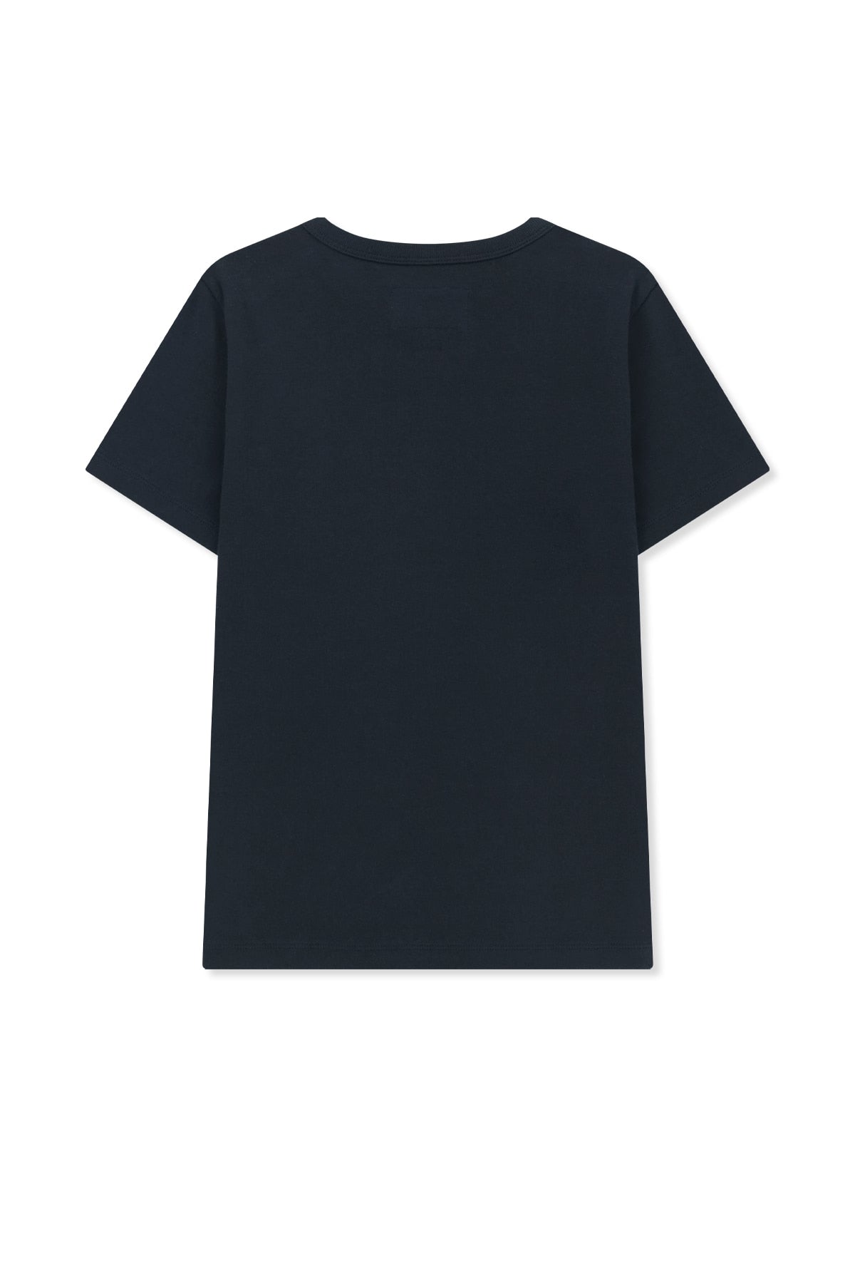 Matin Kim - Label Detail Slim Fit Top (Navy) product image 2 | TRAB K-Fashion Australia