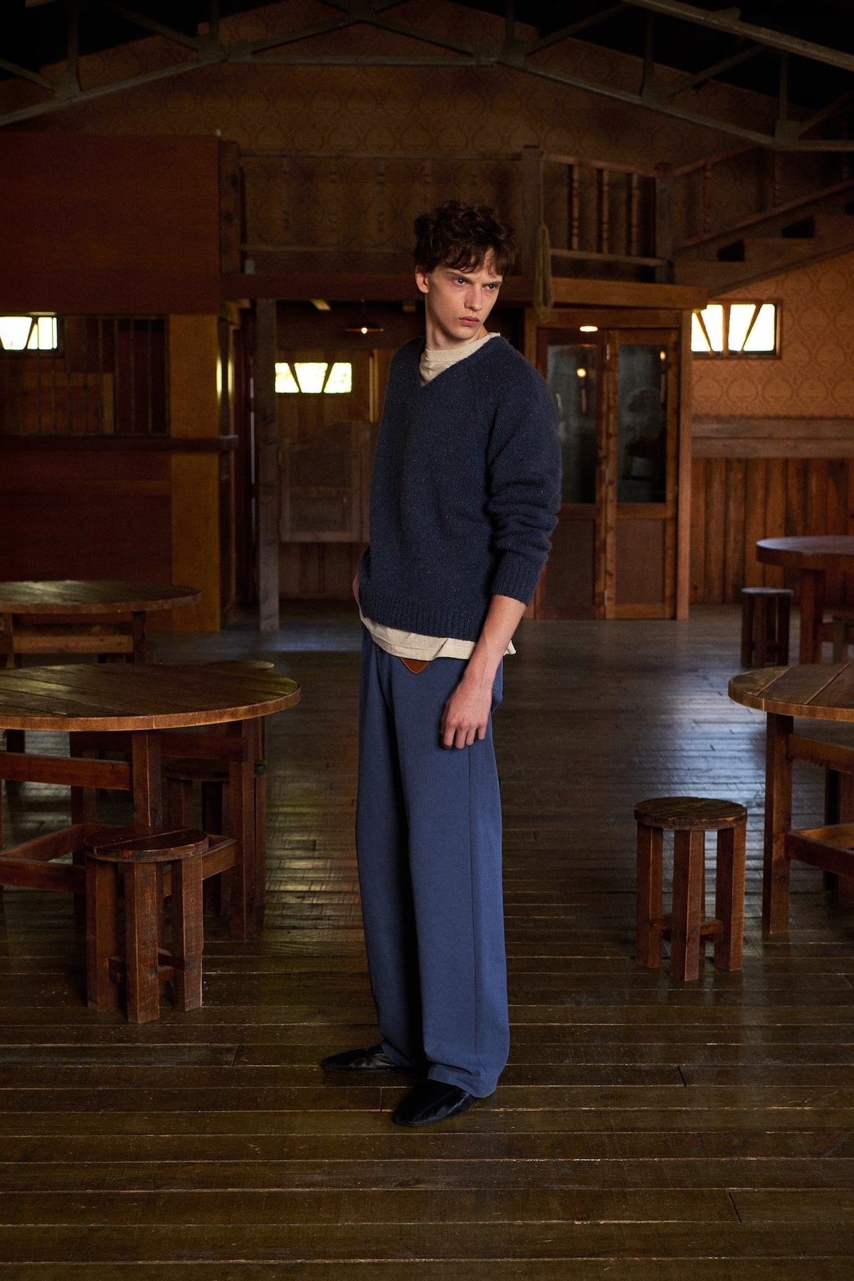 STU - Batik Washed Cotton Pants (French Navy (1st Reorder )) product image 12 | TRAB K-Fashion Australia