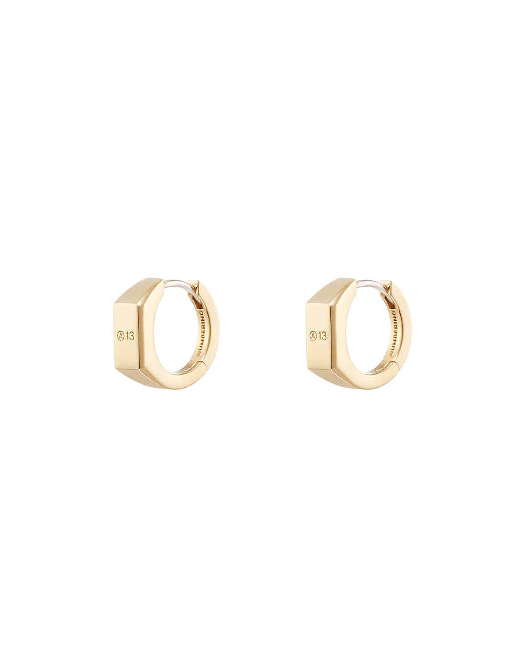 Numbering - A13 Signet Earrings #7124 product image 9 | TRAB K-Fashion Australia