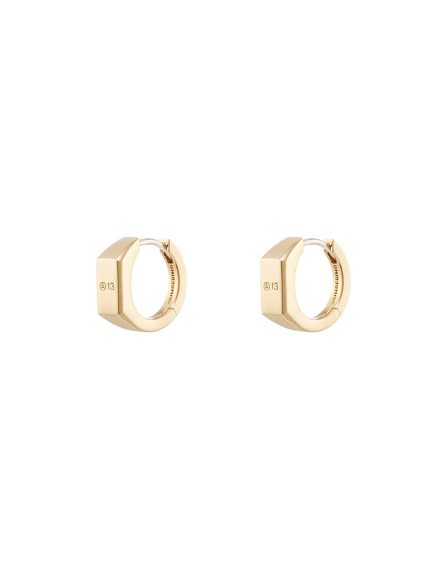 Numbering - A13 Signet Earrings #7124 product image 9 | TRAB K-Fashion Australia
