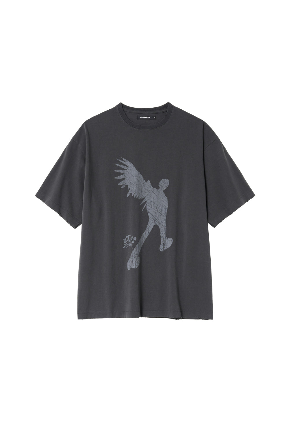 Hatchingroom - Broken Angel Tee (Charcoal) product image 1 | TRAB K-Fashion Australia
