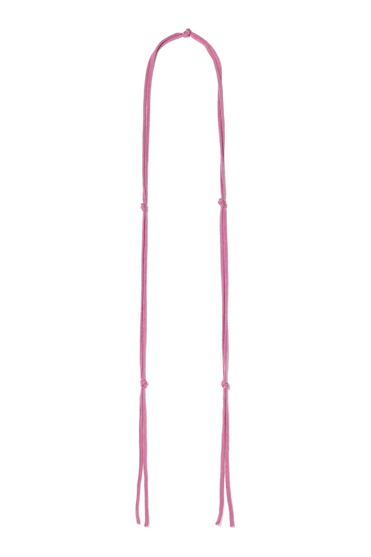 Matin Kim - String Layered Two Way Muffler (Pink) product image 3 | TRAB K-Fashion Australia