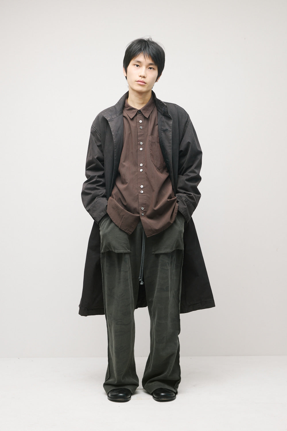 Hatchingroom - Reverse Sweat Pants Camo (Dark Khaki) product image 11 | TRAB K-Fashion Australia