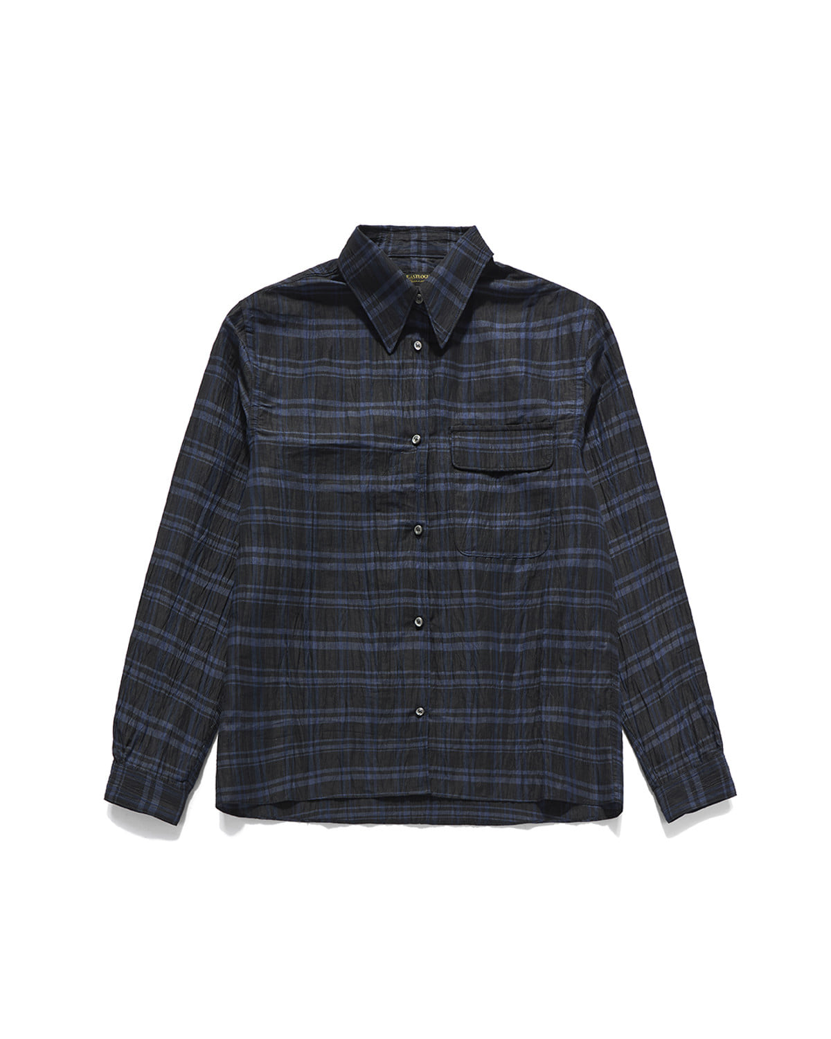 Eastlogue - Holiday Shirts (Black & Blue Check) product image 4 | TRAB K-Fashion Australia