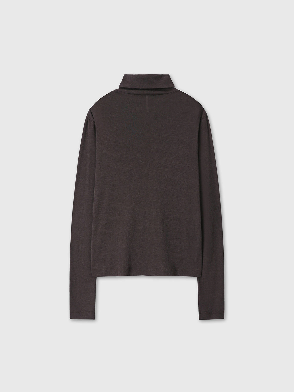 Tonywack - Light Wool Slim Roll Neck (Espresso) product image 8 | TRAB K-Fashion Australia