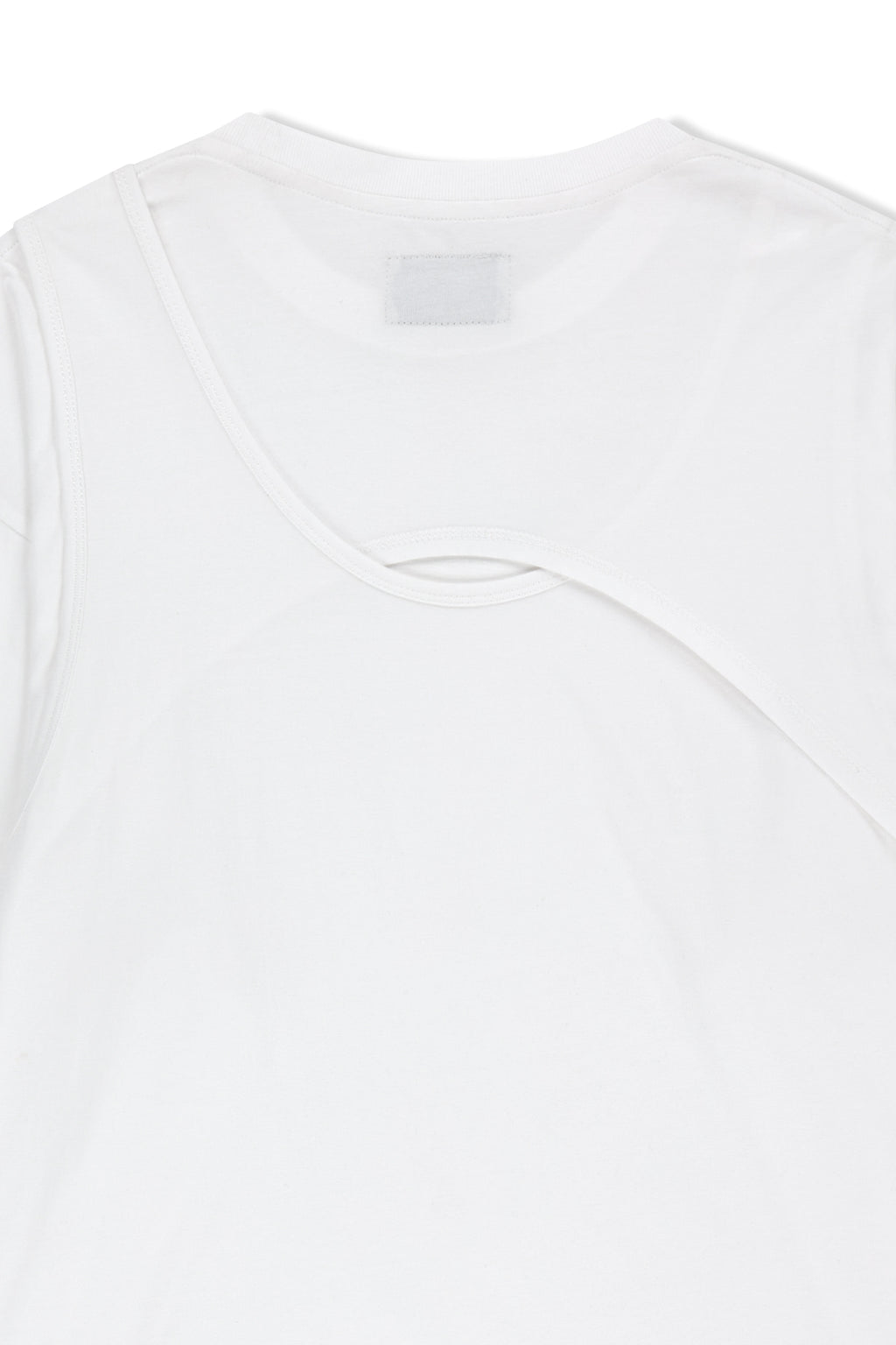 Matin Kim - Cross Back Layered Top (White) product image 5 | TRAB K-Fashion Australia