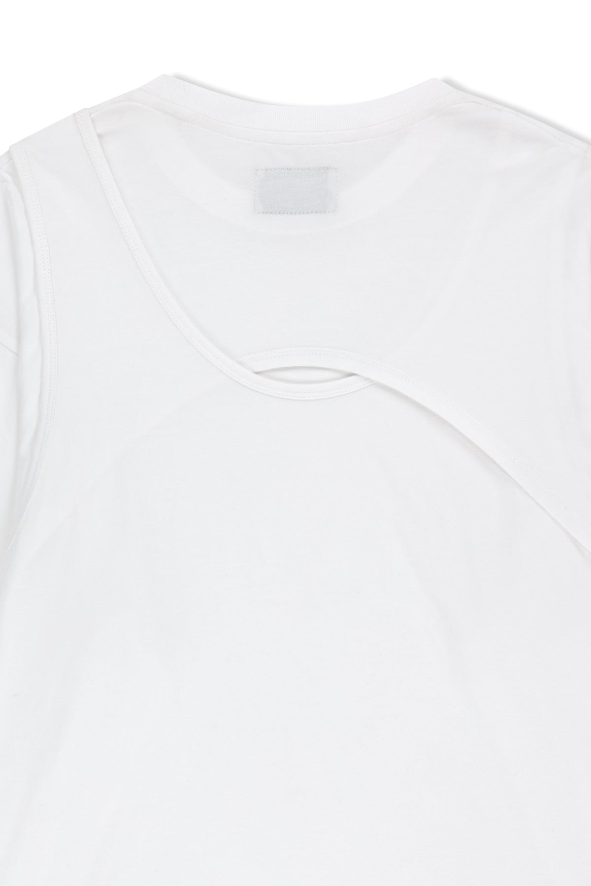 Matin Kim - Cross Back Layered Top (White) product image 5 | TRAB K-Fashion Australia