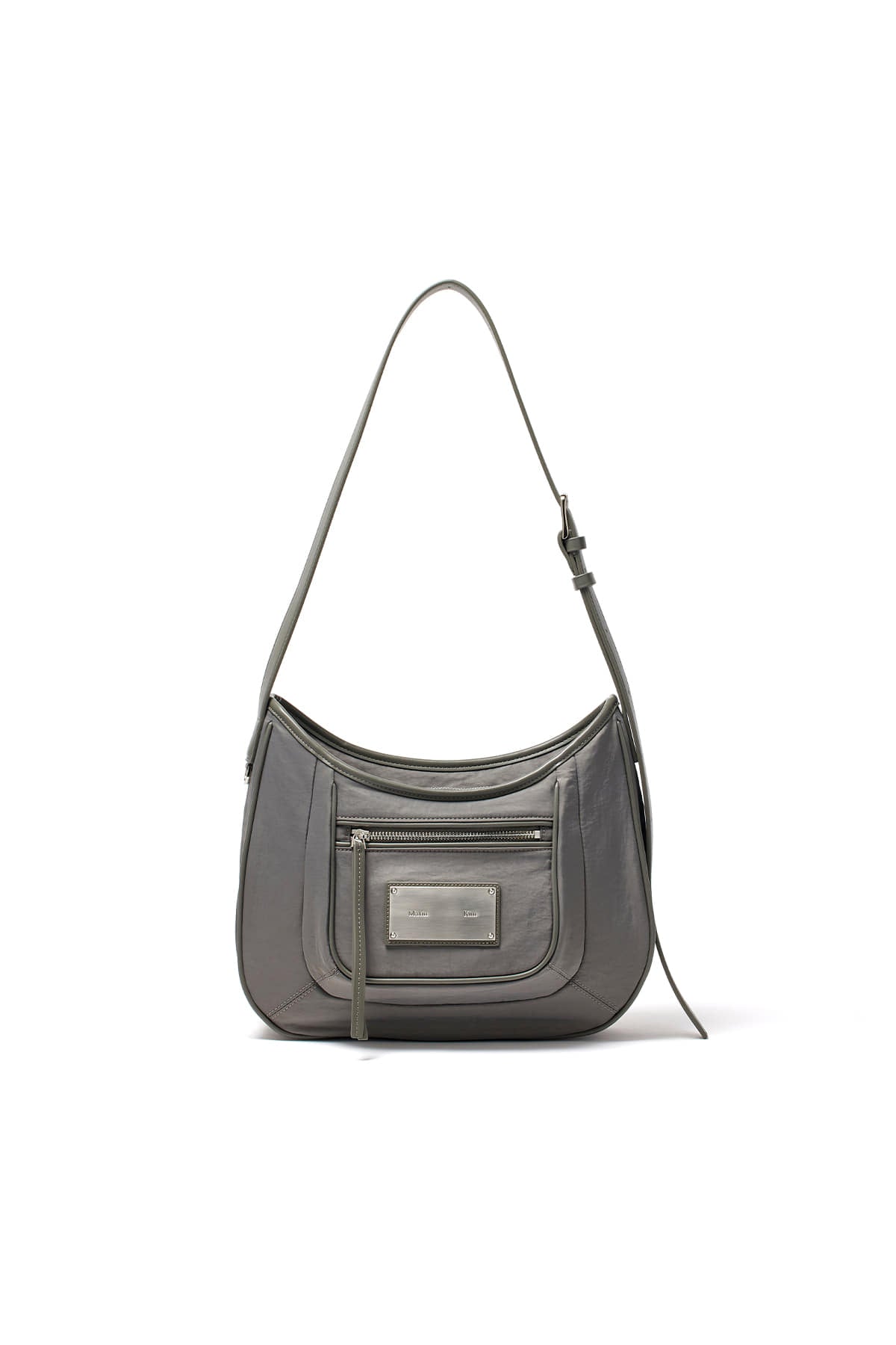 Matin Kim - Nylon Pocket Bag (Charcoal) product image 1 | TRAB K-Fashion Australia