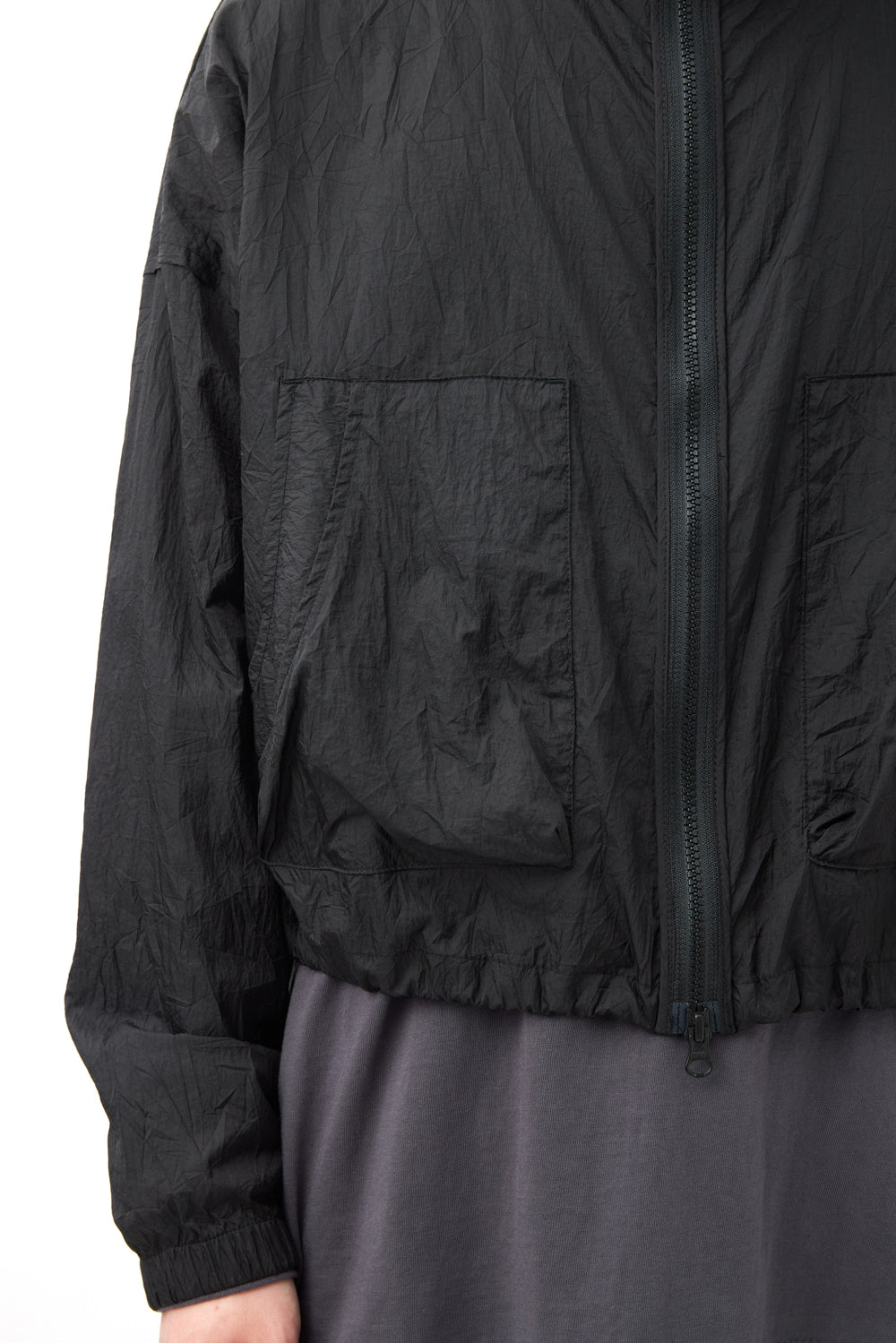 Hatchingroom - Bolero Jacket Creased (Black) product image 11 | TRAB K-Fashion Australia