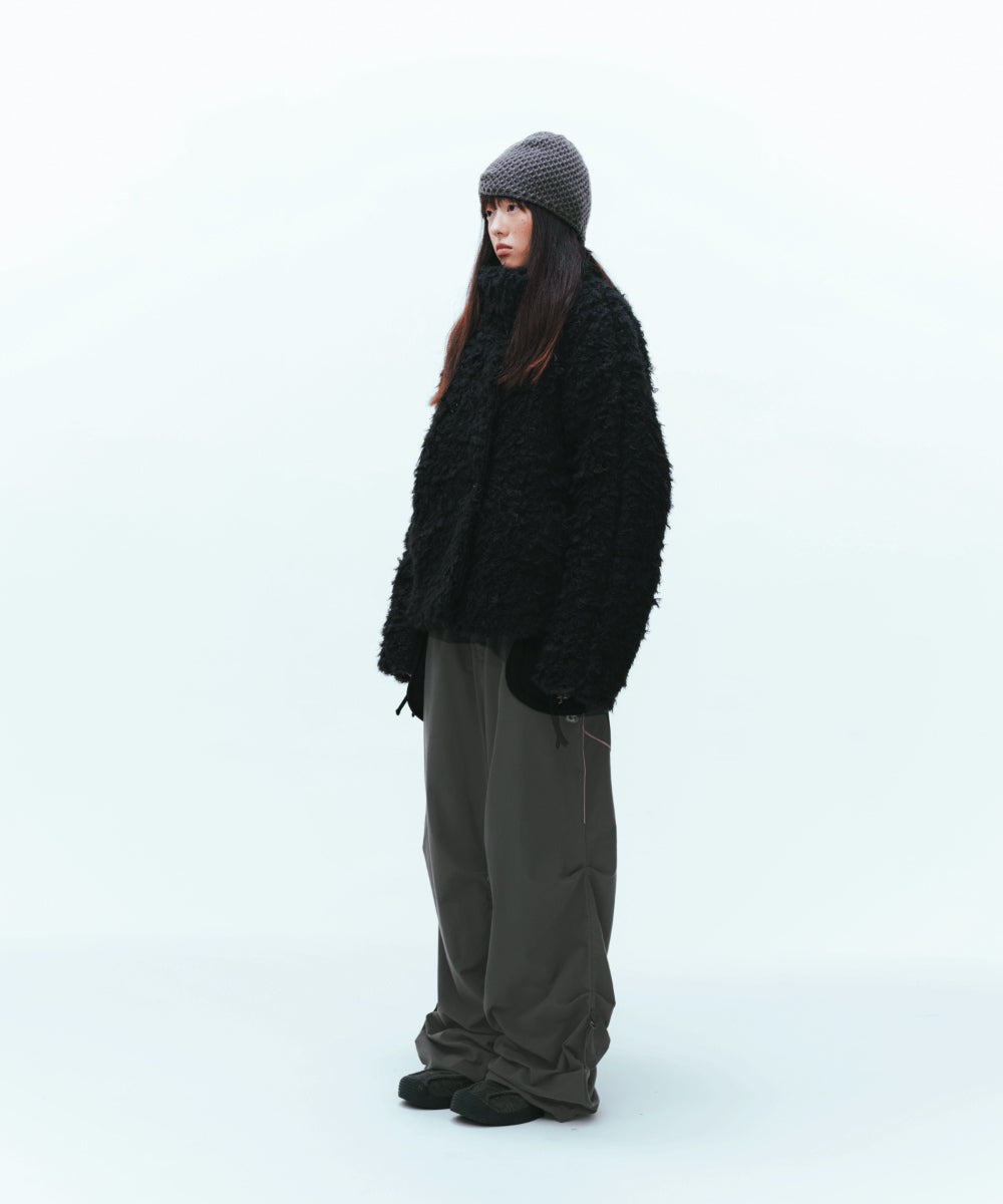 Coyseio - Hairy Fur Jacket (Black) product image 4 | TRAB K-Fashion Australia