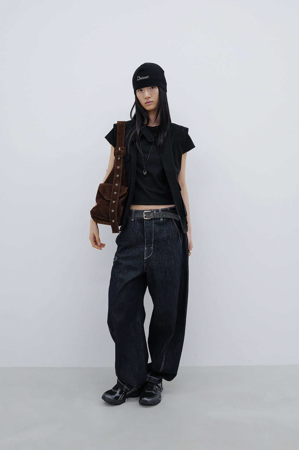 Deinet - Deinet Multi Pocket Cotton Vest (Black) product image 4 | TRAB K-Fashion Australia