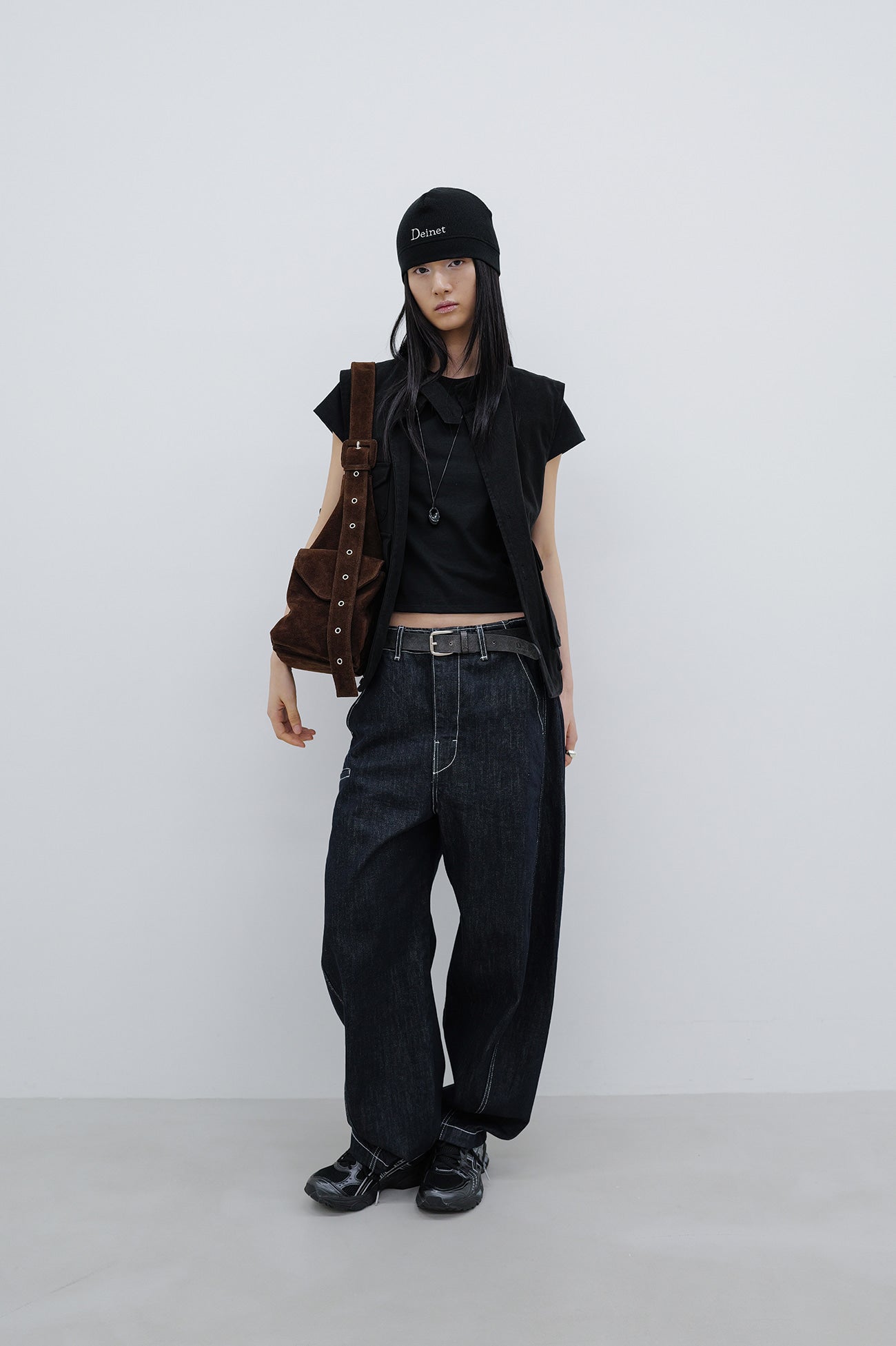 Deinet - Deinet Multi Pocket Cotton Vest (Black) product image 4 | TRAB K-Fashion Australia