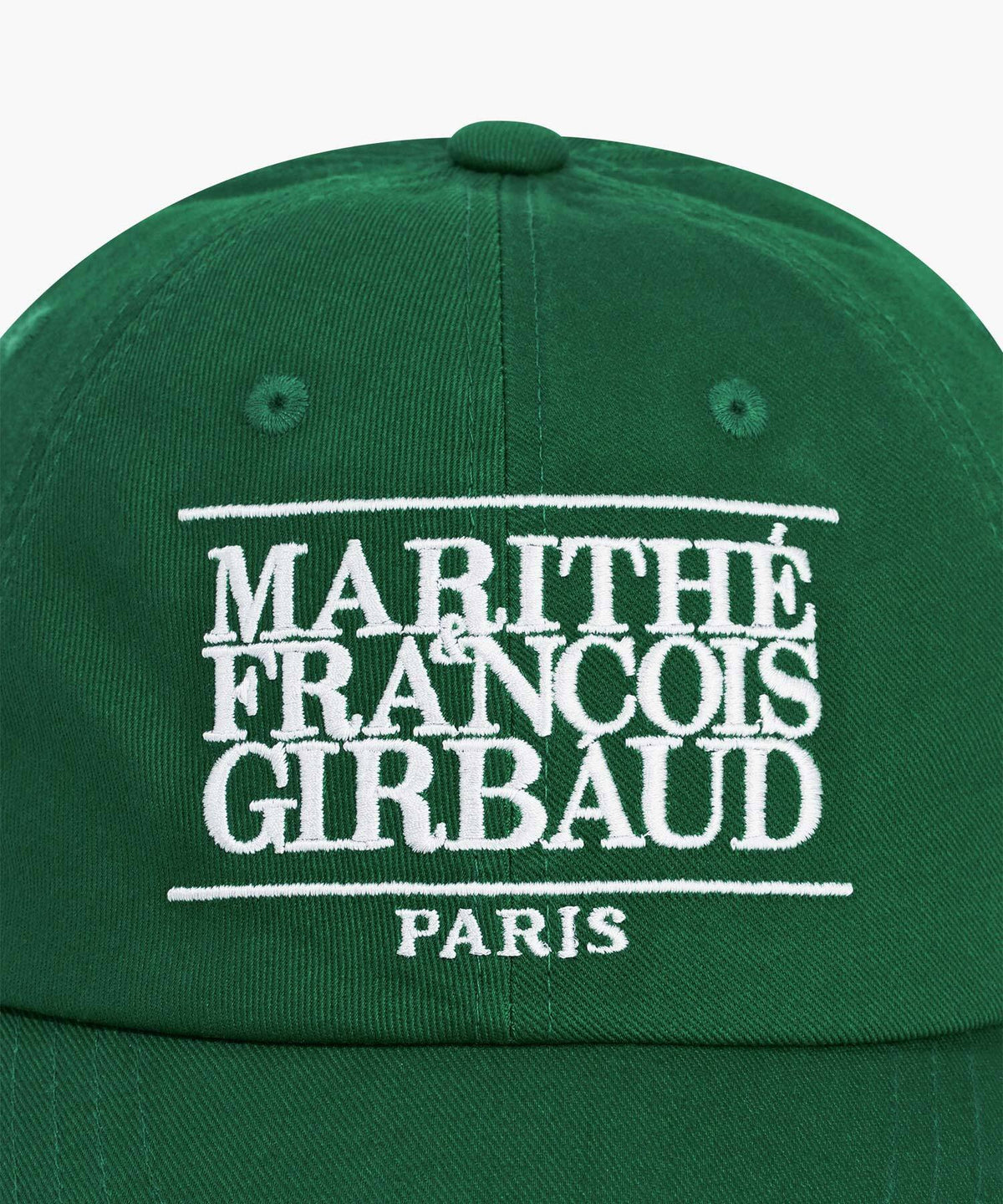 Marithe & Francois Girbaud - Classic Logo Covered Cap (Green) product image 3 | TRAB K-Fashion Australia