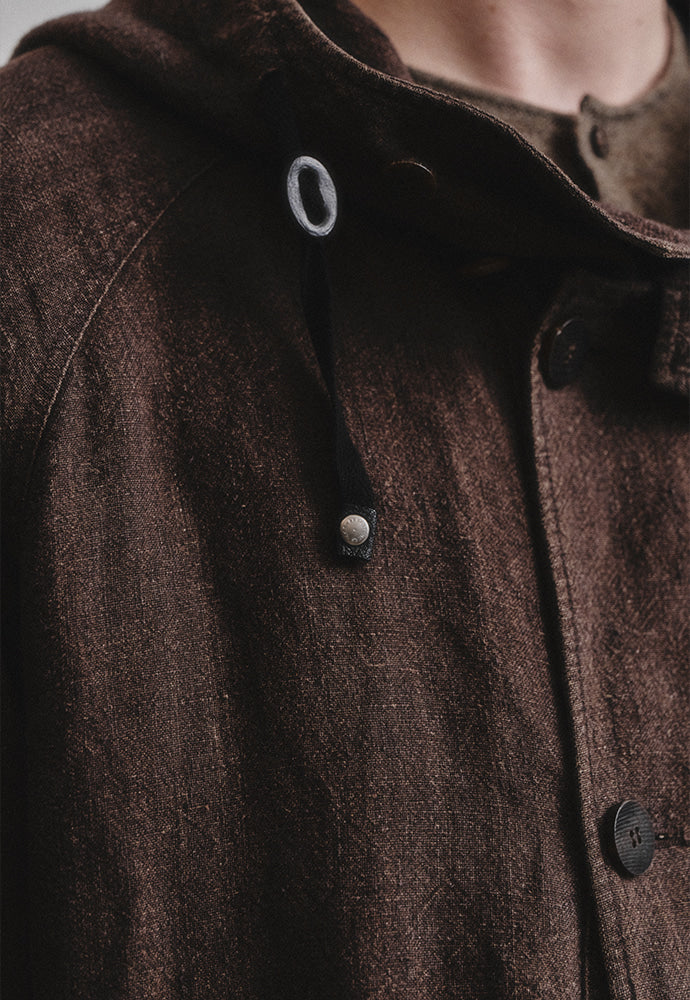 Art if acts - Linen Military Parka (Wood) product image 3 | TRAB K-Fashion Australia