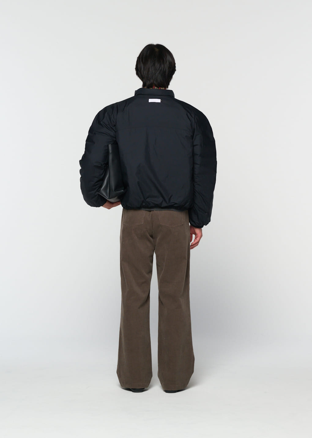 Amomento - corduroy straight pants (Khaki) product image 4 | TRAB K-Fashion Australia
