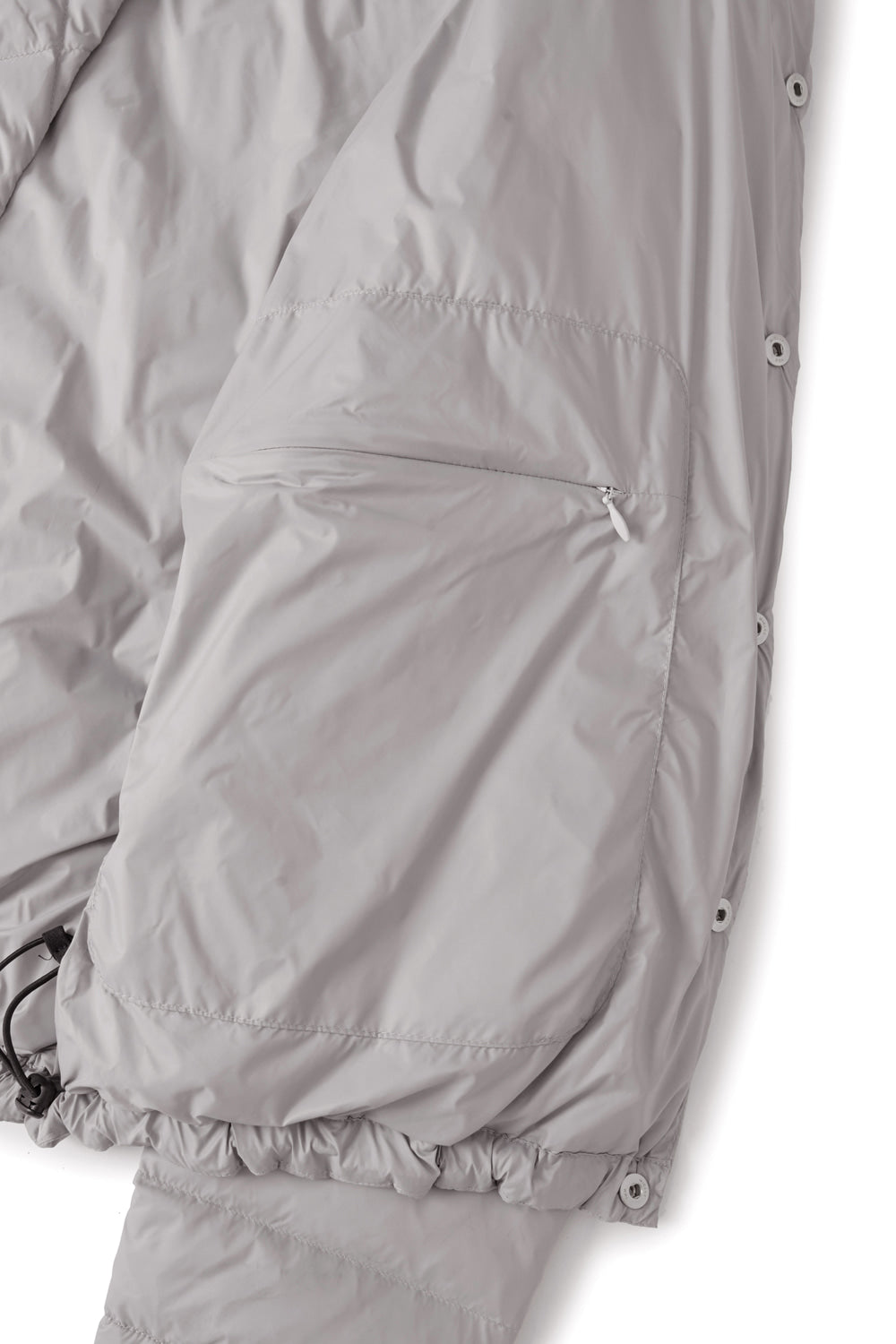 Hatchingroom - Paral Goose Down Puffer Jacket Light (Grey) product image 7 | TRAB K-Fashion Australia