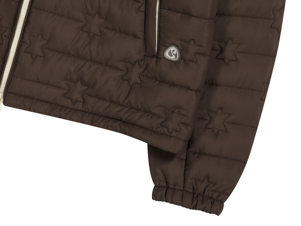 Coyseio - Fluffy Light Padded Jacket (Brown) product image 16 | TRAB K-Fashion Australia