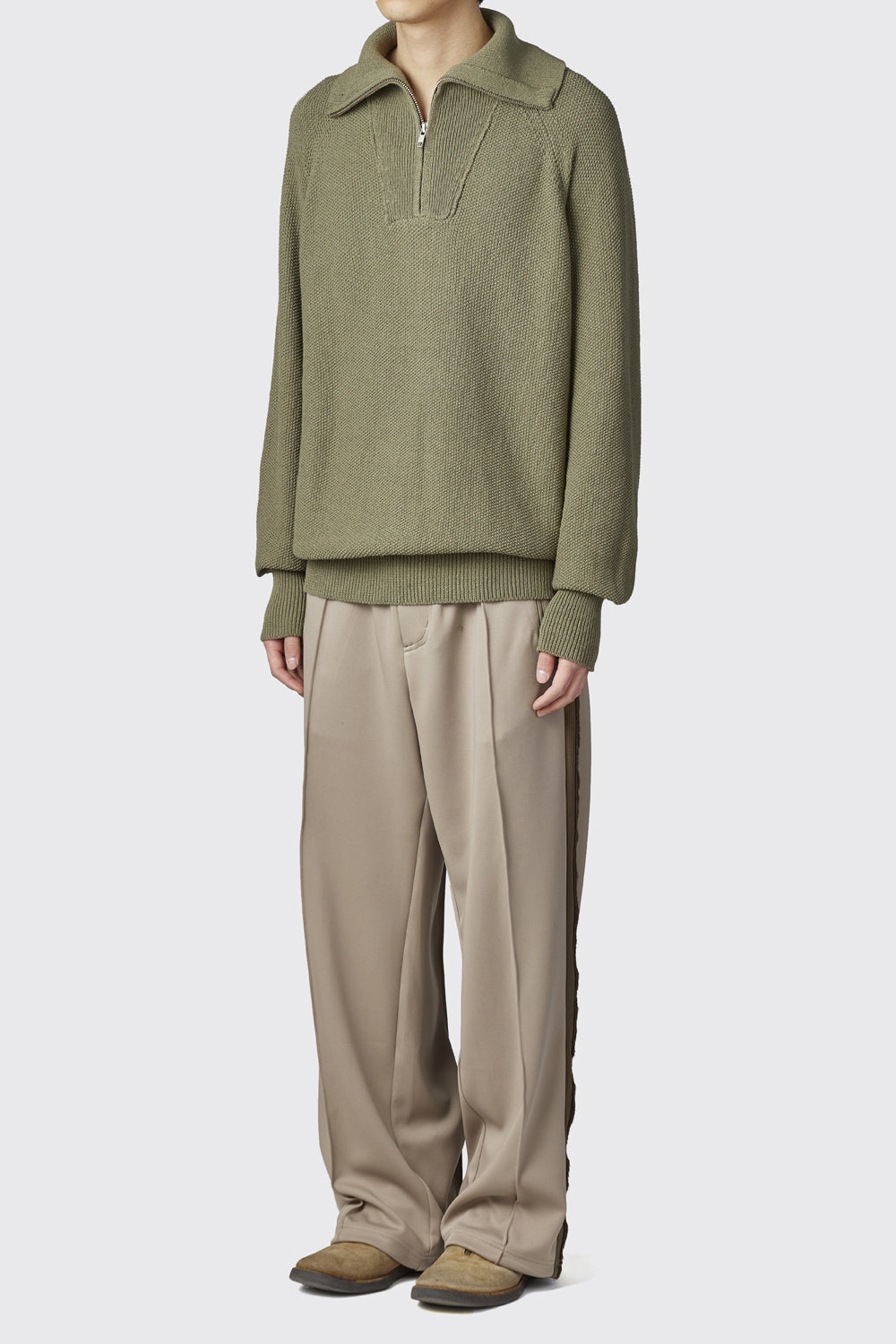 Hatchingroom - Vase Neck Knit (Olive) product image 6 | TRAB K-Fashion Australia