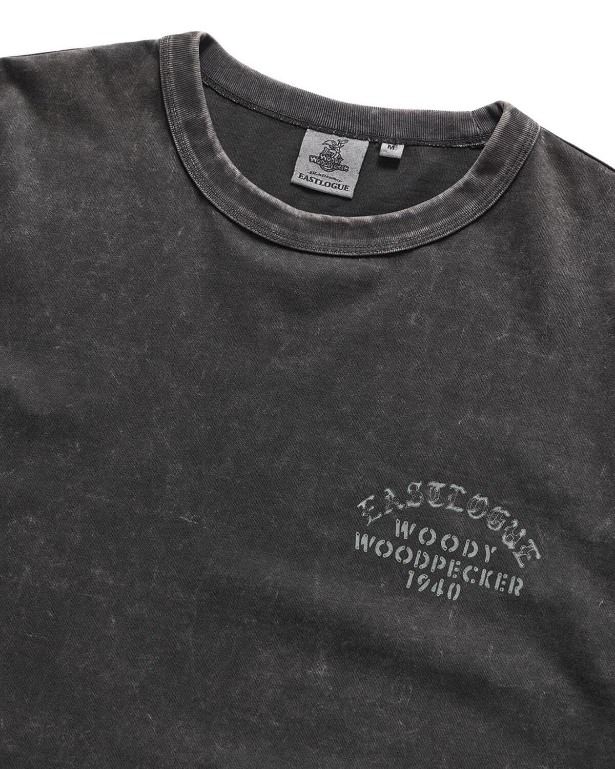 Eastlogue - Vintage Lightning Woody T-shirt (Charcoal) product image 3 | TRAB K-Fashion Australia